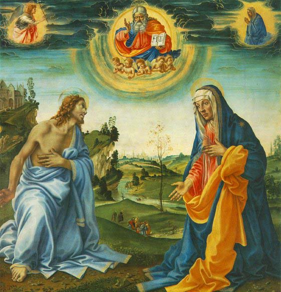 The Intervention of Christ and Mary